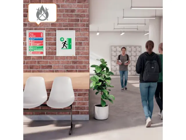Kliklijst Nobo Impression Pro brandwerend A3