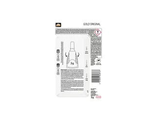 Secondelijm Pattex Gold original tube 3gram op blister - 4