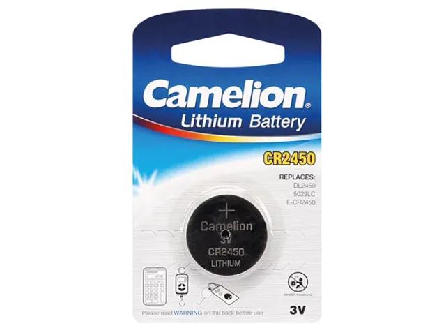 Lithium Cr2450 3V-560mah (1st/bl)