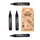 Permanent marker Artline 190 Eco schuin Dry Safe 2-5mm assorti 4 stuks