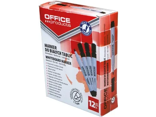 Star whiteboard marker 1-3 mm, rond, zwart