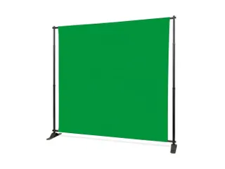 Flex Wall 200x200cm Green Screen Chromakey - 1