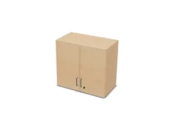 opzetkast v. kast met openslaande deuren NE-esdoorn 740x800x445mm