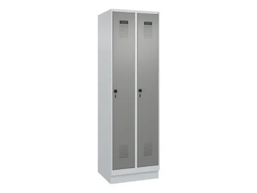 locker voor scheiding van kleding,HxBxD 1950x600x500mm,2vak