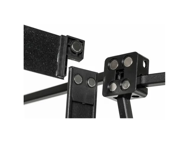 Beurswand Pop-Up Magnetic Straight 5 x 3 met Soft Trolley