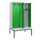 PBM-locker met bank,HxBxD 2120x1200x815mm,4vak,vak B 300mm