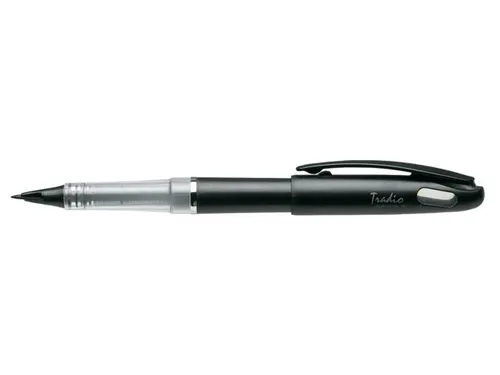 Fineliner Pentel Tradio TRJ50 vulpenpunt zwart 0.4mm