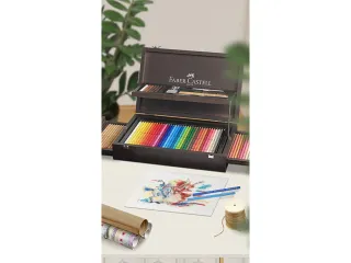 Kleurpotloden Faber-Castell Art&Graphic houten kist - 16