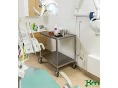 RVS etagewagen,draagverm. 200kg,2etage(s),laadvl. LxB 1050x550mm