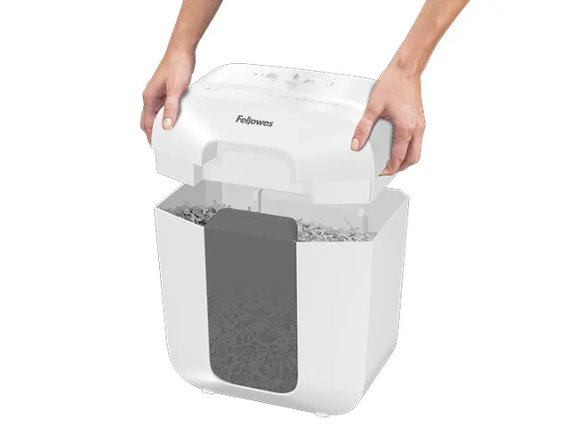 Papiervernietiger Fellowes LX25 4x37mm wit