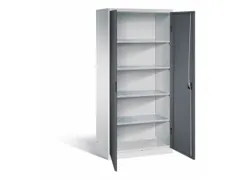 universele kast,HxBxD 1950x890x545mm,4xStalen bodem,cilinderslot