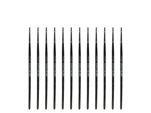 Penseel Kangaro Serie 341 plat Nr. 0 synthetisch doos 12 stuks