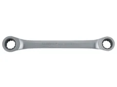 R07401415 Ratelsleutel met dubbele ring,recht SW14x15mm