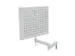 geperforeerde/sleufplaat,v. montagetafel,HxBxD 500x600x40mm,draaibaar