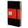 Adresboek Moleskine Large 130x210mm hard cover lijn zwart