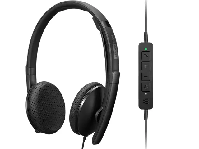 Lenovo 4XD1M39028 Headset Bedraad 20 - 20000 Hz Zwart
