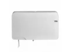 CMT Quartz duo dispenser voor mini jumbo toiletpapier wit