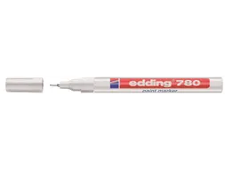 Viltstift edding 780 lakmarker rond wit 0.8mm
