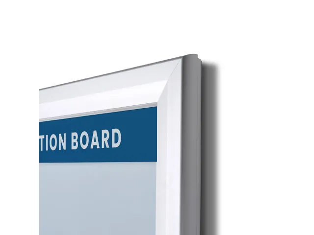 Bedrukt logopaneel 49x10cm voor Outdoor mededelingenbord 4x A4