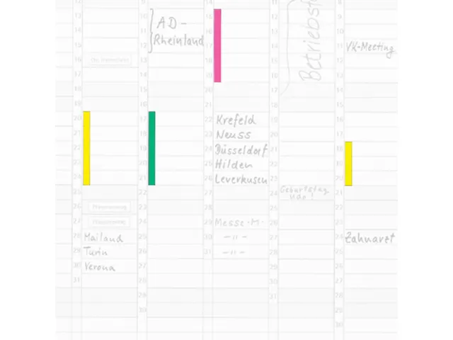 datumstrook,1-31,magnetisch,H 695mm
