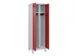 locker voor scheiding van kleding,HxBxD 1950x600x500mm,2vak