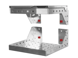 Abax-Vuilniszakhouder Geperforeerde Platen D 330mm Klemring Deksel - 1