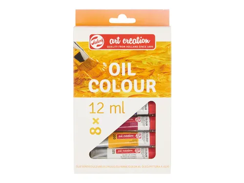 Olieverf Talens Art Creation assorti blister à 8 stuks