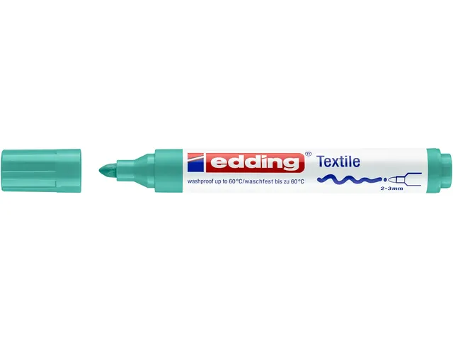 Textielmarker edding 4500 rond 2-3mm vaalgroen