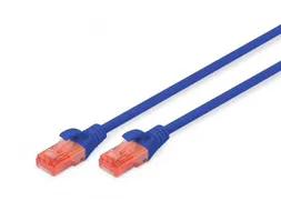 CAT 6 U-UTP patchkabel Cu LSZH AWG 26/7 lengte 3m Blauw
