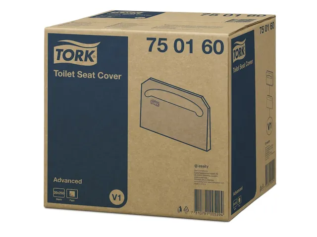 Tork 750160 Advanced Toilet Seat Cover 1-laags Wit 20x250 stuks