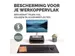 Bureau-onderlegger Fellowes Breyta zwart 80x40cm