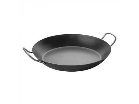 De Buyer Paellapan 34 cm La Lyonnaise Zwart