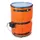 Verwarmingsmantel,V. 200L Vat,Buiten Glasvezel/Silicone,Oranje