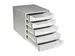 Ladenblok ECOBOX+ 5 laden Grijs A4+