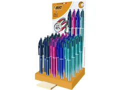 Colours Smooth Drop/Gradiant stylo bille 4 couleurs, moyen, display de