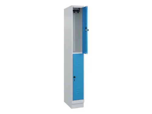 dubbeldekse locker,HxBxD 1950x250x500mm,1x2vak.,vak B 250mm