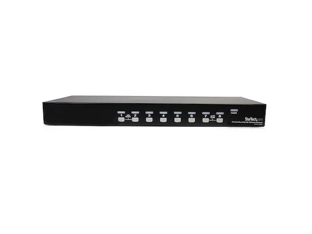 8-poort Rack USB VGA KVM-switch met Audio (inclusief Audiokabels)