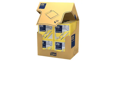 Tork 477911 Soft Dinnerservet Advanced Geel 39x39cm