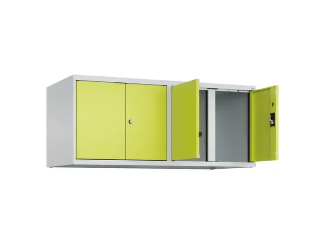 opzetkast,v. locker voor scheiding van kleding,4vak.,vak B 300mm