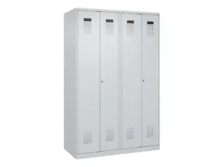locker voor scheiding van kleding,HxBxD 1850x1200x500mm,4vak - 2