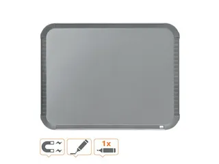 Whiteboard Nobo Slim Line 22x28cm Zilver - 4