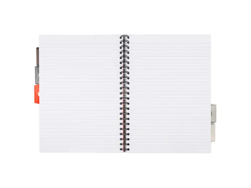 Projectboek Pukka Metallic A4 lijn 5-tabs 200 pagina's 80gr groen
