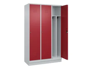 locker voor scheiding van kleding,HxBxD 1950x1200x500mm,3vak - 2