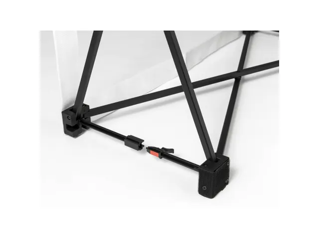 Beurswand Pop-Up Fabric Straight 2 x 3 met Trolley koffer