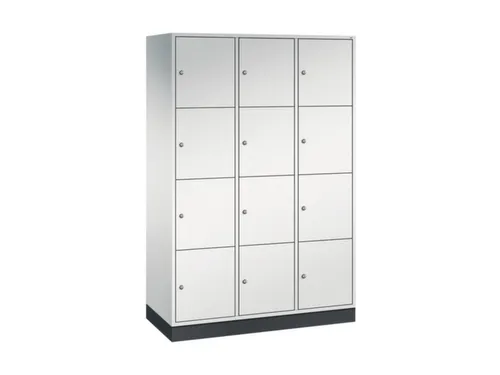 grootvolume-lockersysteem,RAL 7035,HxBxD 1950x1220x500mm,3x4vakken