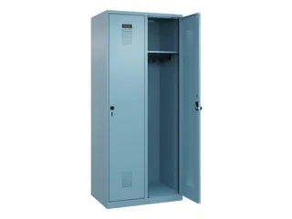 locker,HxBxD 1850x800x500mm,2vak,vak B 400mm,draaigrendel - 2