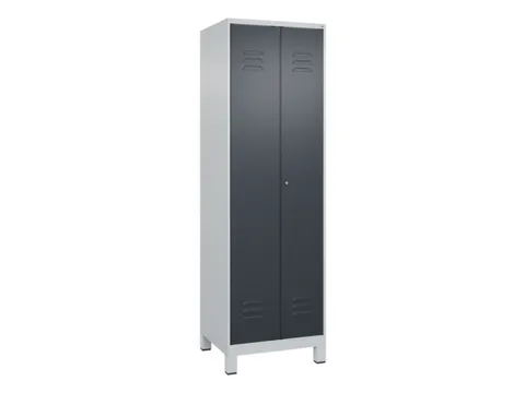 locker voor scheiding van kleding,HxBxD 1950x600x500mm,2vak