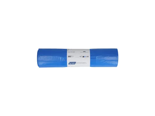 Hynex Afvalzak LDPE Gerecycled T80 240 Liter Blauw 65+50x135cm 10st