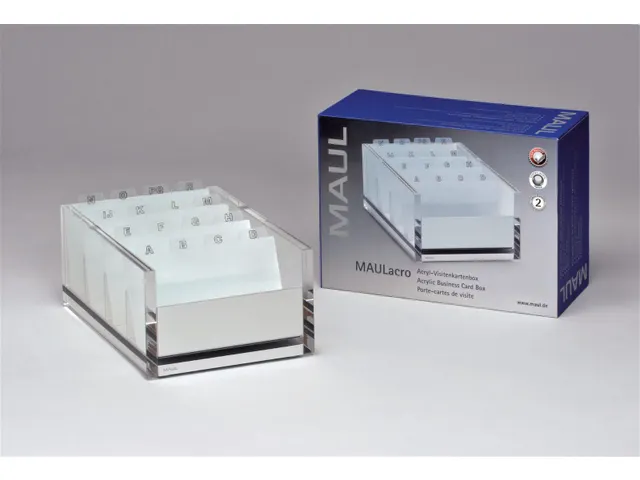 Porte-cartes de visite MAULacro Acryl Transparent