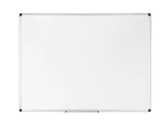Whiteboard Quantore 90x120cm emaille magnetisch